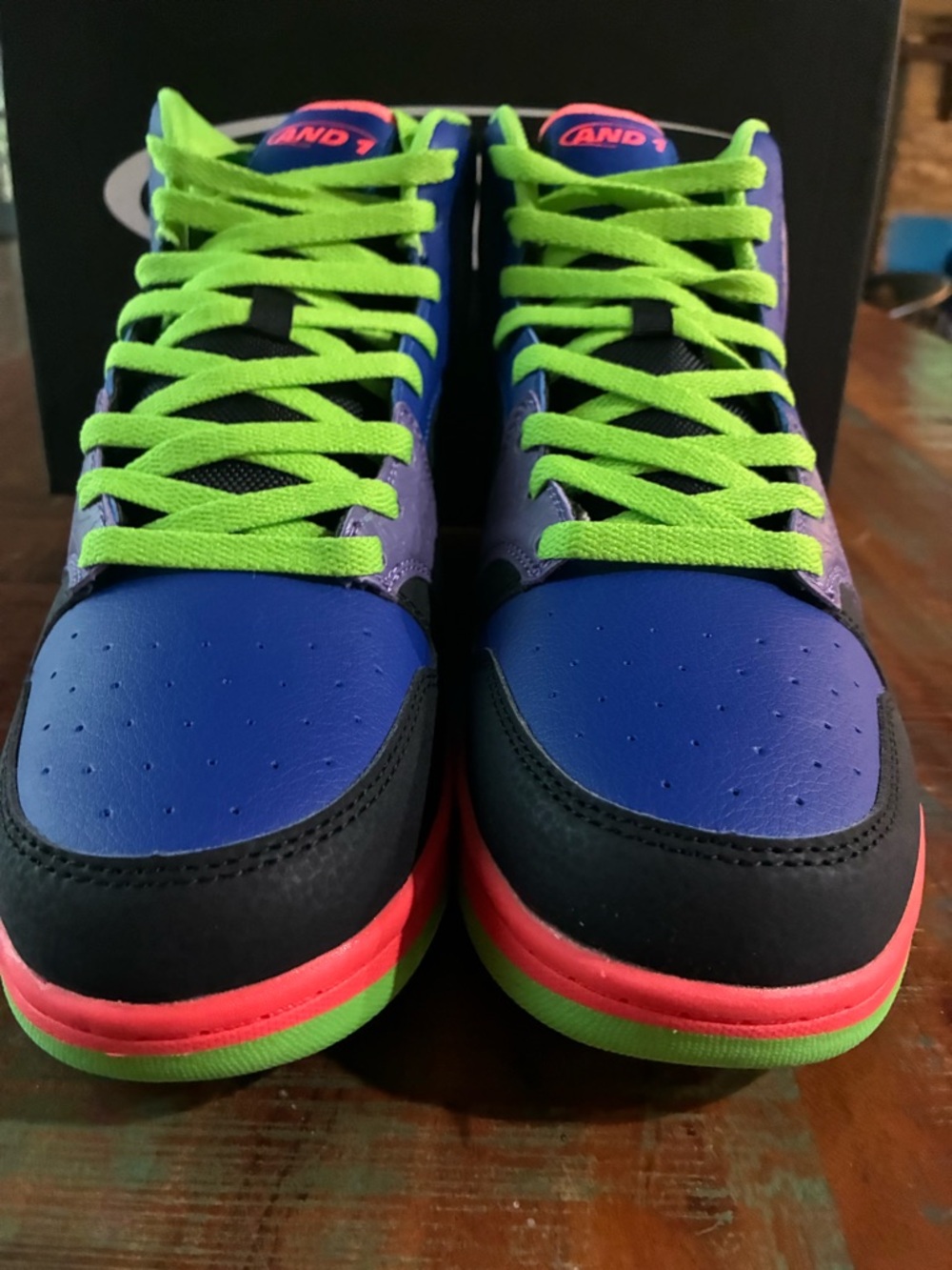 And1 Slam Mid Top Court Shoe Mens 9 Eur 42.5 - Picture 6 of 11